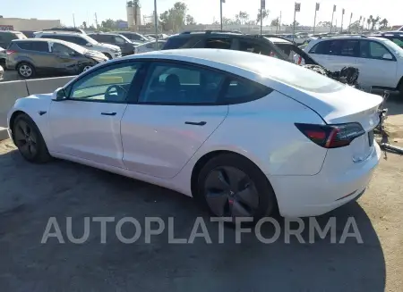 TESLA MODEL 3 2021 vin 5YJ3E1EA6MF076061 from auto auction Iaai