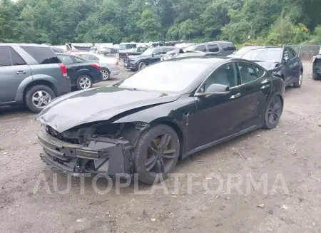 TESLA MODEL S 2015 vin 5YJSA1E23FF116258 from auto auction Iaai