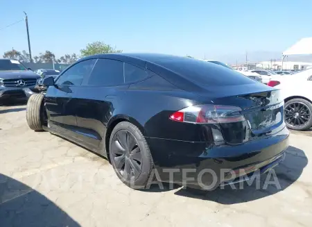 TESLA MODEL S 2021 vin 5YJSA1E54MF447387 from auto auction Iaai