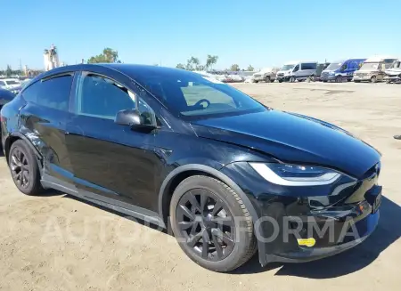 TESLA MODEL X 2021 vin 5YJXCBE57MF326410 from auto auction Iaai