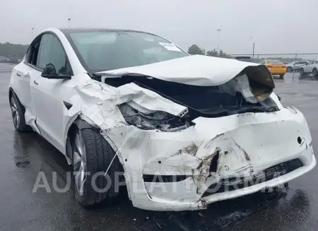 Tesla Model Y 2021 2021 vin 5YJYGAEE3MF255466 from auto auction Iaai