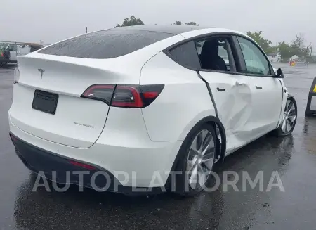 TESLA MODEL Y 2021 vin 5YJYGAEE3MF255466 from auto auction Iaai