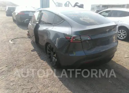 TESLA MODEL Y 2023 vin 7SAYGDEF1PF615142 from auto auction Iaai