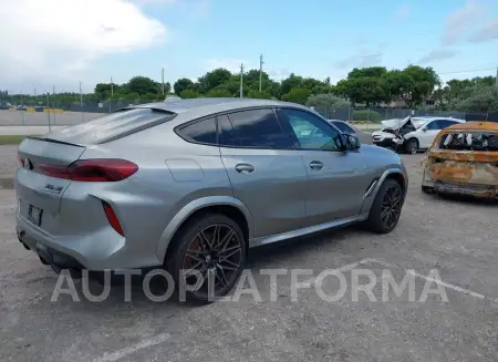 BMW X6 M 2022 vin 5YMCY0C01N9M99984 from auto auction Iaai