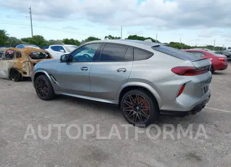 BMW X6 M 2022 vin 5YMCY0C01N9M99984 from auto auction Iaai