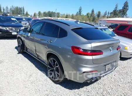 BMW X4 M 2020 vin 5YMUJ0C09L9B17144 from auto auction Iaai