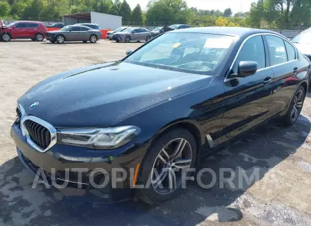 BMW 530 2022 vin WBA13BJ07NWX55363 from auto auction Iaai