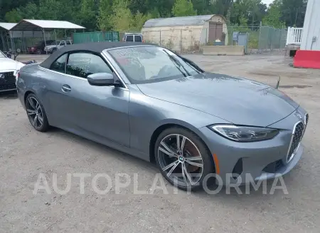 BMW 430I 2021 2021 vin WBA23AT09MCH22427 from auto auction Iaai