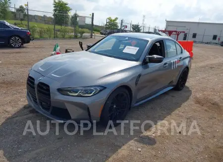 BMW M3 2023 vin WBS43AY06PFR18502 from auto auction Iaai