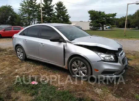 Chevrolet Cruze 2016 2016 vin 1G1PC5SH1G7182551 from auto auction Iaai