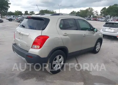 CHEVROLET TRAX 2016 vin 3GNCJLSB7GL250897 from auto auction Iaai