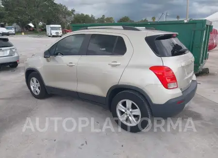 CHEVROLET TRAX 2016 vin 3GNCJLSB7GL250897 from auto auction Iaai