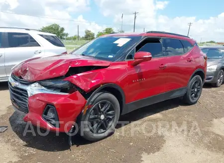 CHEVROLET BLAZER 2019 vin 3GNKBBRA4KS671829 from auto auction Iaai