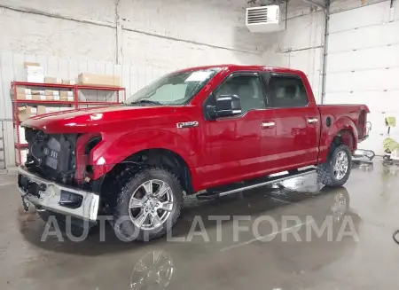 FORD F-150 2015 vin 1FTEW1EFXFKD61076 from auto auction Iaai