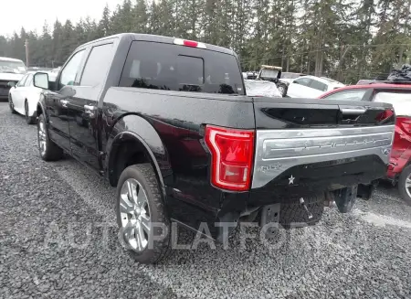 FORD F-150 2017 vin 1FTEW1EG4HFB22479 from auto auction Iaai