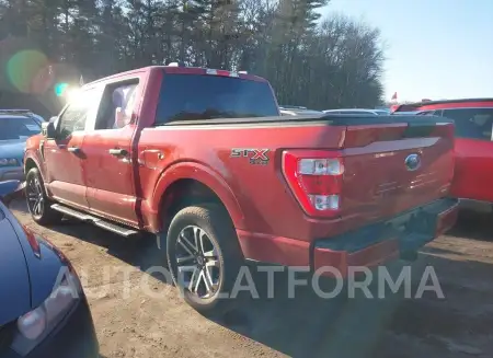 FORD F-150 2023 vin 1FTEW1EP0PKD61940 from auto auction Iaai