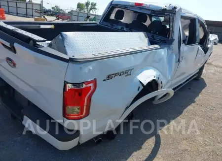 FORD F-150 2017 vin 1FTFW1EG0HFB26226 from auto auction Iaai