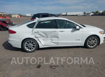 FORD FUSION HYBRID 2019 vin 3FA6P0LU1KR210460 from auto auction Iaai