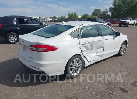 FORD FUSION HYBRID 2019 vin 3FA6P0LU1KR210460 from auto auction Iaai