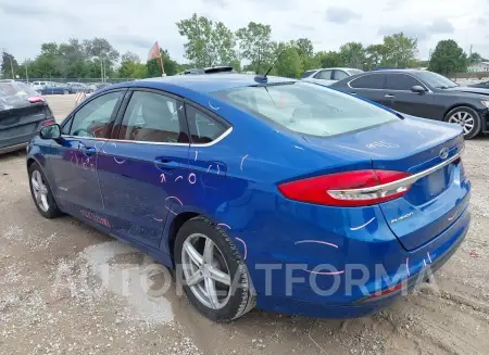 FORD FUSION HYBRID 2018 vin 3FA6P0LU9JR133982 from auto auction Iaai