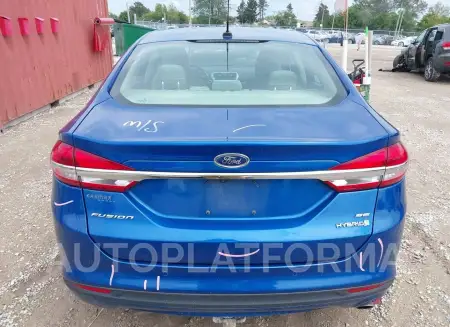 FORD FUSION HYBRID 2018 vin 3FA6P0LU9JR133982 from auto auction Iaai