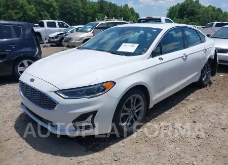 FORD FUSION HYBRID 2019 vin 3FA6P0RU6KR260522 from auto auction Iaai