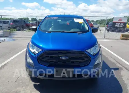 FORD ECOSPORT 2020 vin MAJ3S2FE1LC337775 from auto auction Iaai