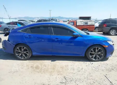 HONDA CIVIC 2019 vin 2HGFC2F86KH539135 from auto auction Iaai