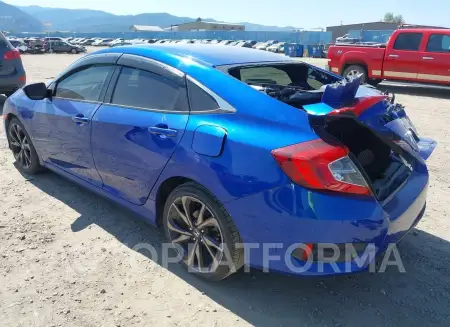 HONDA CIVIC 2019 vin 2HGFC2F86KH539135 from auto auction Iaai