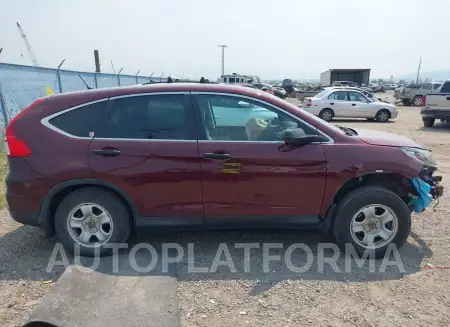 HONDA CR-V 2015 vin 2HKRM4H37FH615061 from auto auction Iaai