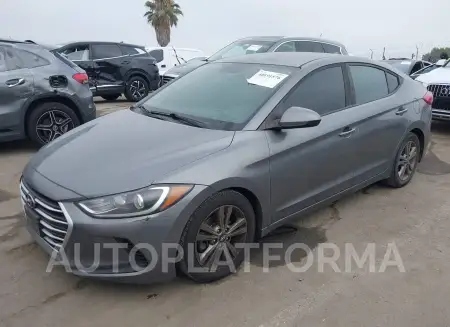 HYUNDAI ELANTRA 2018 vin 5NPD84LF9JH348191 from auto auction Iaai