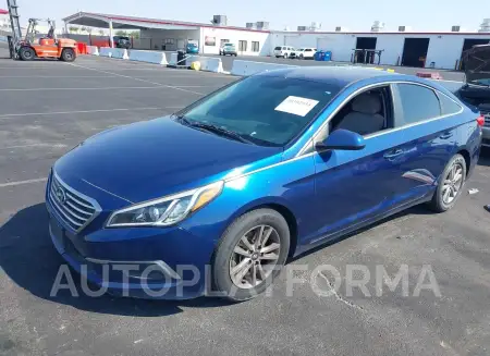 HYUNDAI SONATA 2016 vin 5NPE24AF1GH407705 from auto auction Iaai