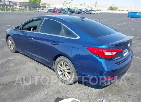 HYUNDAI SONATA 2016 vin 5NPE24AF1GH407705 from auto auction Iaai