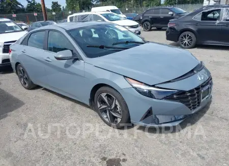 HYUNDAI ELANTRA HYBRID 2023 vin KMHLN4AJ0PU048884 from auto auction Iaai