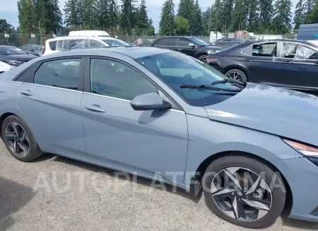 HYUNDAI ELANTRA HYBRID 2023 vin KMHLN4AJ0PU048884 from auto auction Iaai