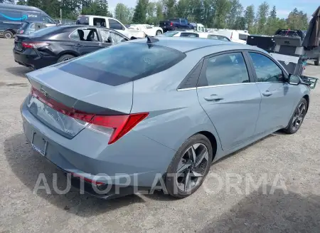 HYUNDAI ELANTRA HYBRID 2023 vin KMHLN4AJ0PU048884 from auto auction Iaai