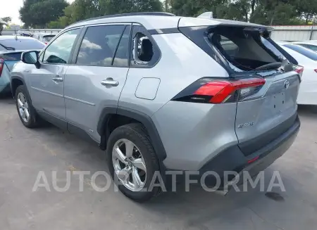 TOYOTA RAV4 HYBRID 2020 vin 4T3DWRFV2LU008673 from auto auction Iaai