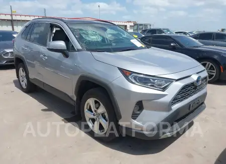 TOYOTA RAV4 HYBRID 2020 vin 4T3DWRFV2LU008673 from auto auction Iaai