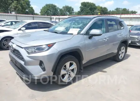 TOYOTA RAV4 HYBRID 2020 vin 4T3DWRFV2LU008673 from auto auction Iaai