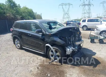 Toyota Highlander Hybrid 2015 2015 vin 5TDDCRFH5FS008269 from auto auction Iaai