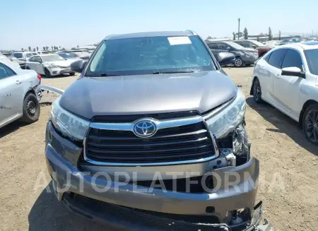 TOYOTA HIGHLANDER 2015 vin 5TDDKRFH4FS194390 from auto auction Iaai