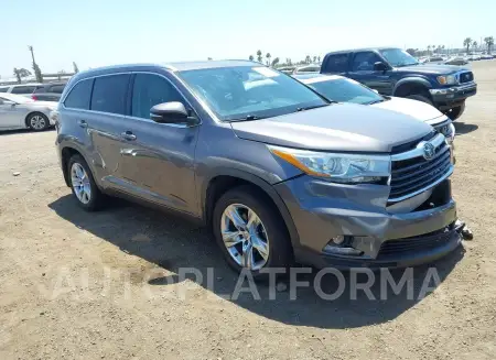 TOYOTA HIGHLANDER 2015 vin 5TDDKRFH4FS194390 from auto auction Iaai