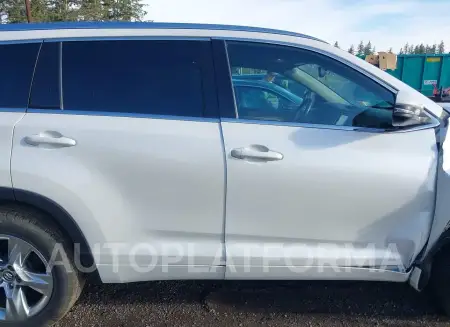 TOYOTA HIGHLANDER 2016 vin 5TDDKRFH5GS339907 from auto auction Iaai