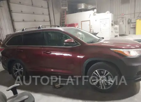 TOYOTA HIGHLANDER 2016 vin 5TDJKRFH7GS289594 from auto auction Iaai