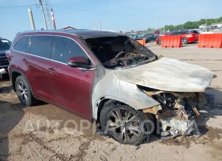 Toyota Highlander 2016 2016 vin 5TDJKRFH8GS337720 from auto auction Iaai