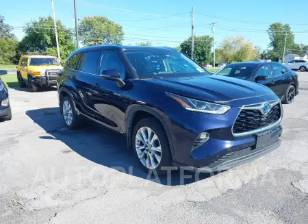 Toyota Highlander 2020 2020 vin 5TDXBRCH2LS007614 from auto auction Iaai