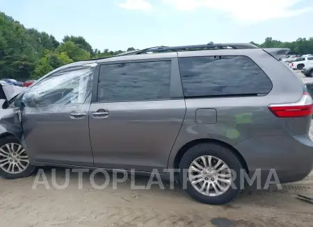 TOYOTA SIENNA 2016 vin 5TDYK3DCXGS713725 from auto auction Iaai