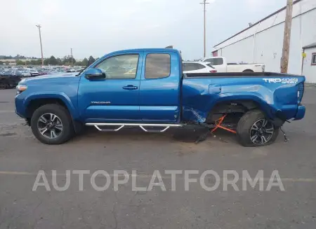 TOYOTA TACOMA 2018 vin 5TFSZ5AN9JX156116 from auto auction Iaai