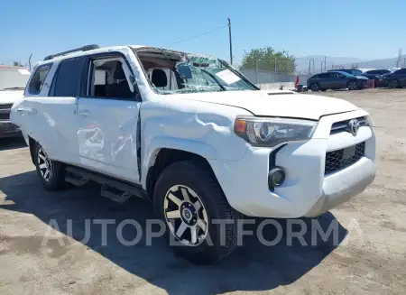 Toyota 4 Runner 2021 2021 vin JTEPU5JR7M5961647 from auto auction Iaai