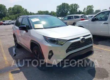 TOYOTA RAV4 HYBRID 2021 vin JTME6RFV4MD511690 from auto auction Iaai